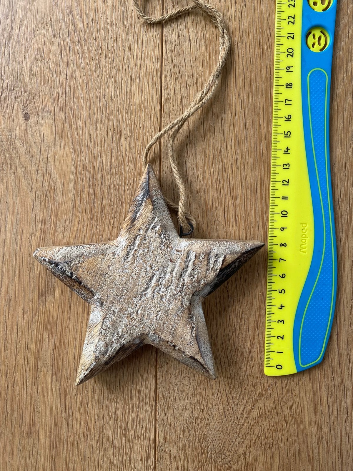 Houten kerstster, Diversen, Ophalen of Verzenden, Zo goed als nieuw