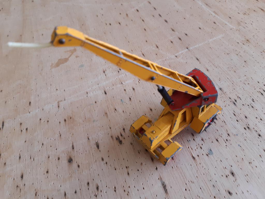 Matchbox King Size Taylor Jumbo Crane nr 14, Hobby en Vrije tijd, Modelauto's | 1:50, Ophalen of Verzenden, Gebruikt, Hijskraan, Tractor of Landbouw