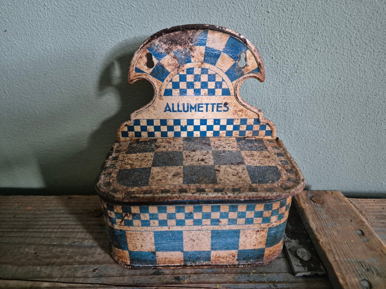 brocante lucifer doosje Frankrijk allumettes, Ophalen of Verzenden