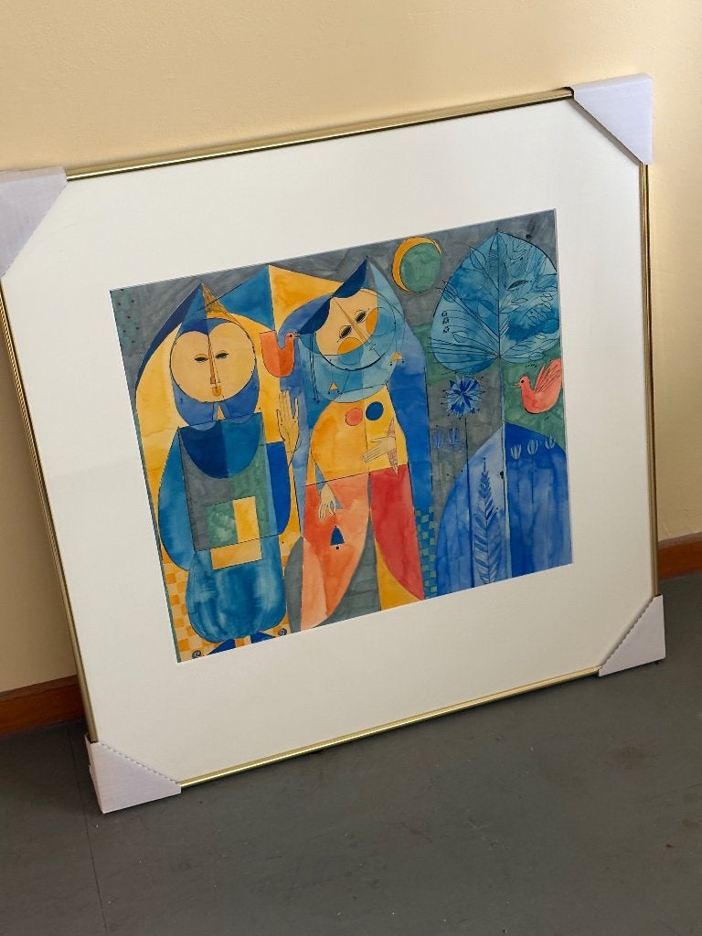 Barth wissellijsten, Ophalen, Achter glas
