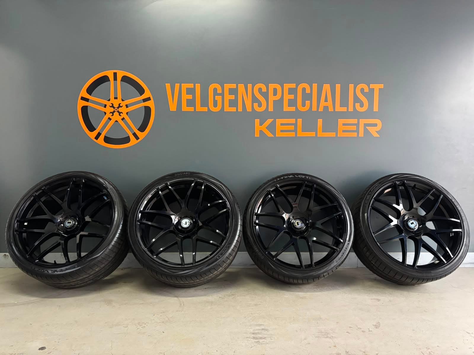 Audi RSQ8 Schmidt 24 inch originele velgen 5x112 Breedset, Auto-onderdelen, Banden en Velgen, Banden en Velgen, Overige maten