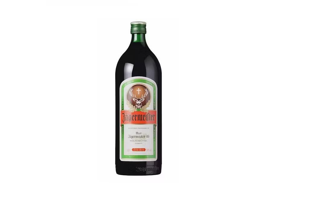 Gevraagd; ronde fles jagermeister, Ophalen of Verzenden, Frankrijk, Overige typen