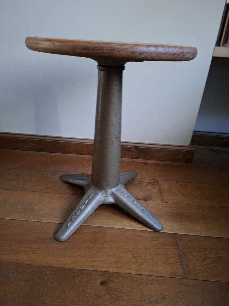 Singer krukje, fabriekskruk, cast iron stool, gietijzer, Ophalen of Verzenden
