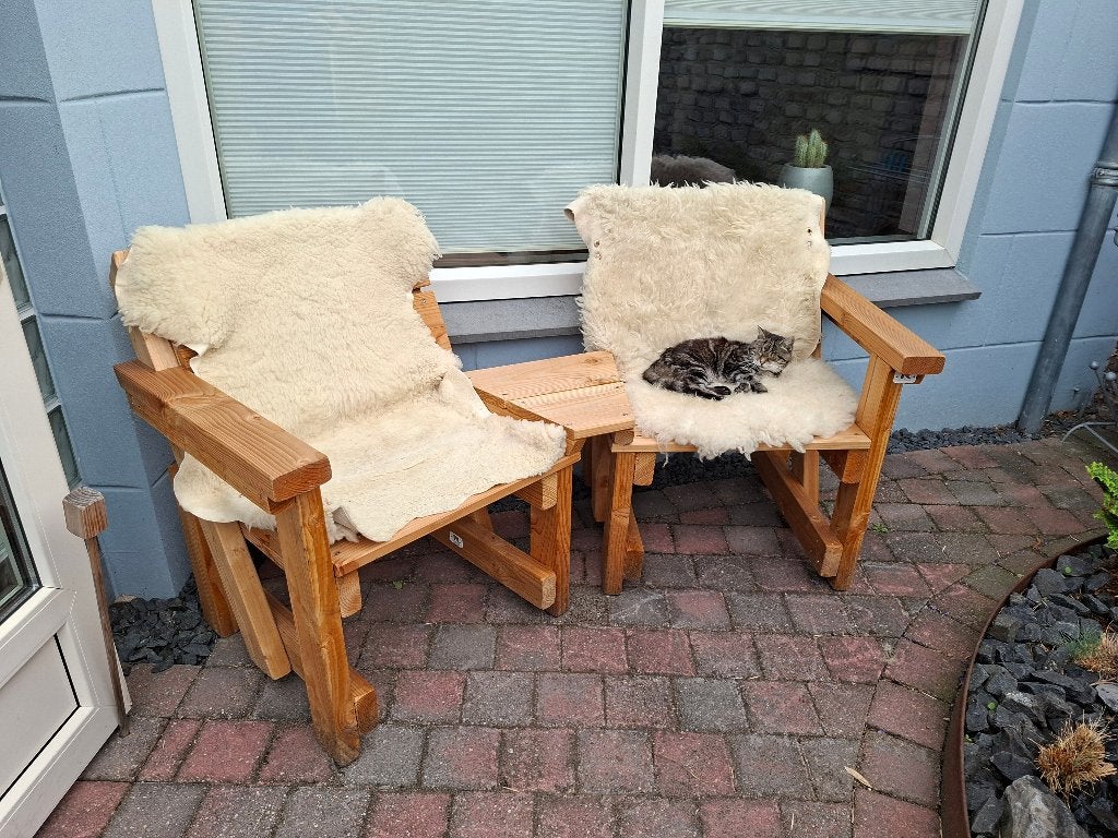 duozit tete a tete douglas hout, Tuin en Terras, Ophalen, Nieuw, Hout