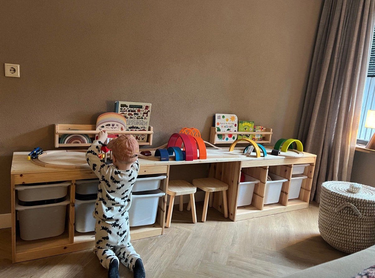 Ikea trofast kinderbureau, Ophalen, Gebruikt, Tafel
