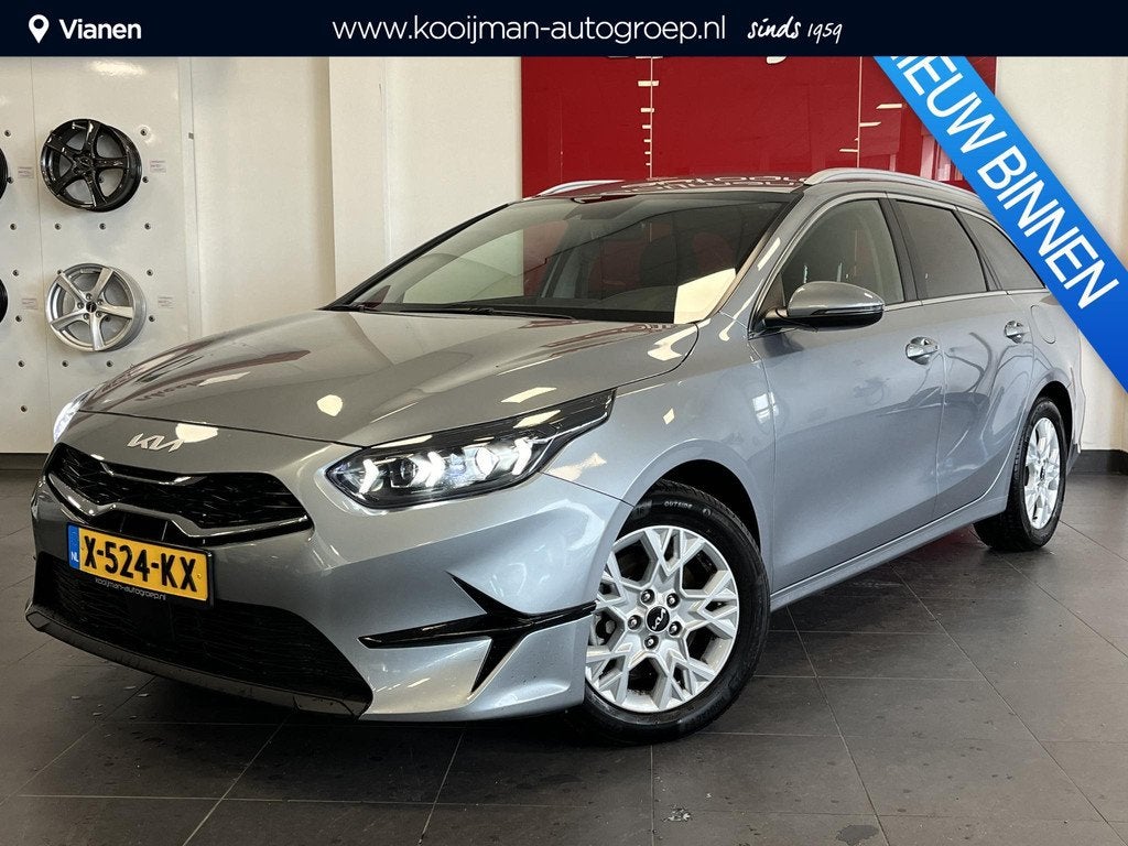 Kia Ceed Sportswagon 1.0 T-GDi DynamicPlusLine Klimaat Contr, Voorwielaandrijving, Euro 6, Leder en Stof, Origineel Nederlands