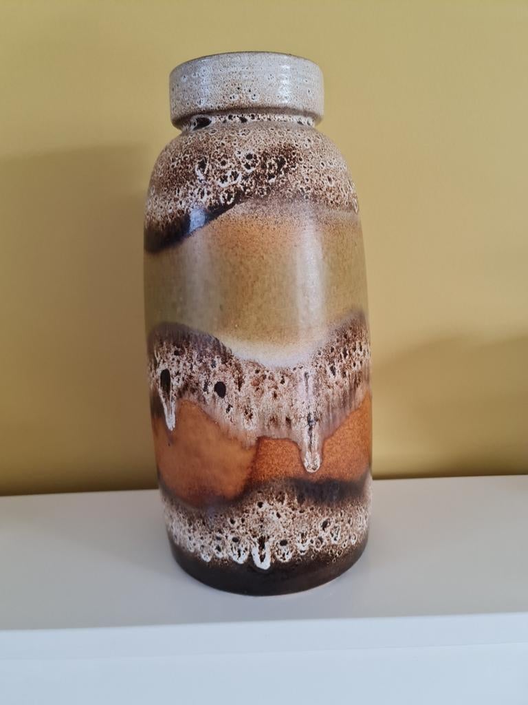 Scheurich fat lava vaas, zeldzaam, Antiek en Kunst, Ophalen of Verzenden