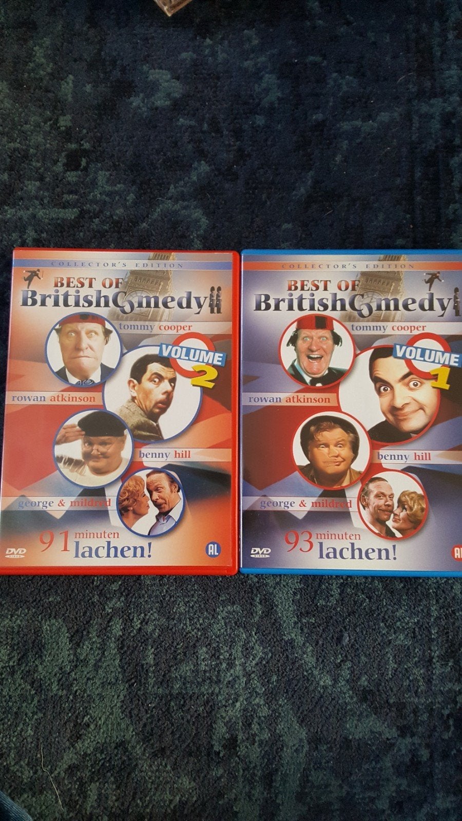 Best of britisch comedy volume 1en 2, Alle leeftijden, Ophalen of Verzenden, Zo goed als nieuw, Actiekomedie