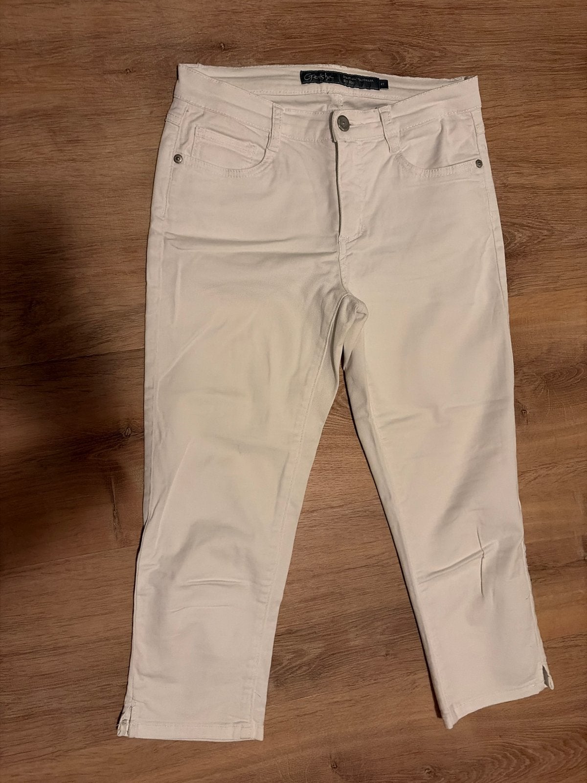 Geisha Capri Broek - wit - Maat 27, Wit, Ophalen of Verzenden, Driekwart, Maat 34 (XS) of kleiner