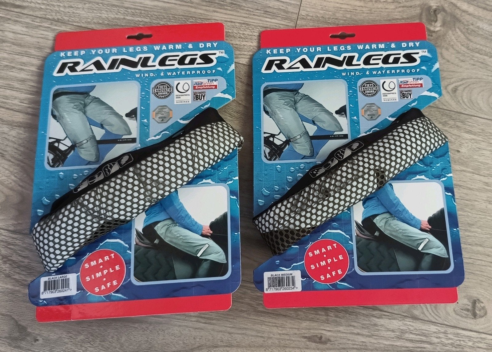 2x Rainlegs regenbroek zwart 1x maat M en 1x maat L NIEUW!, Ophalen of Verzenden, Nieuw, Regenbroek, Dames