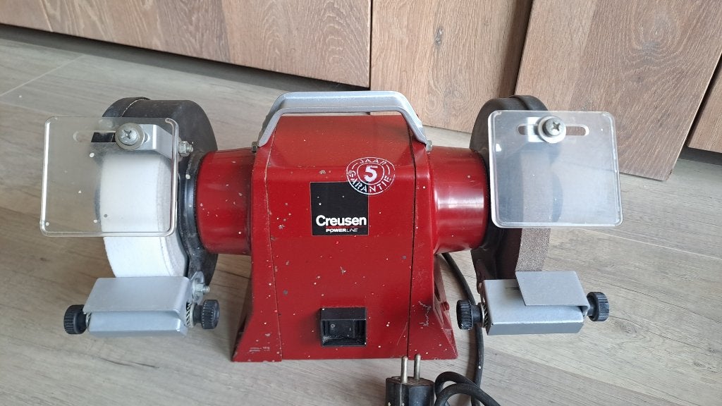 Creusen werkbank slijpmachine DS7150TS, Ophalen of Verzenden, Gebruikt, Minder dan 700 watt, Werkbankslijpmachine