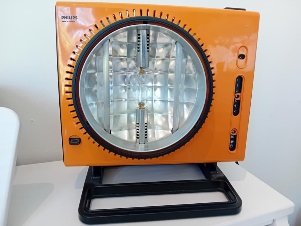 Vintage Philips HP 3115 Ultraphil De Luxe Gezichtsbruiner, Witgoed en Apparatuur, Zonnebanken en Gezichtsbruiners, Ophalen of Verzenden