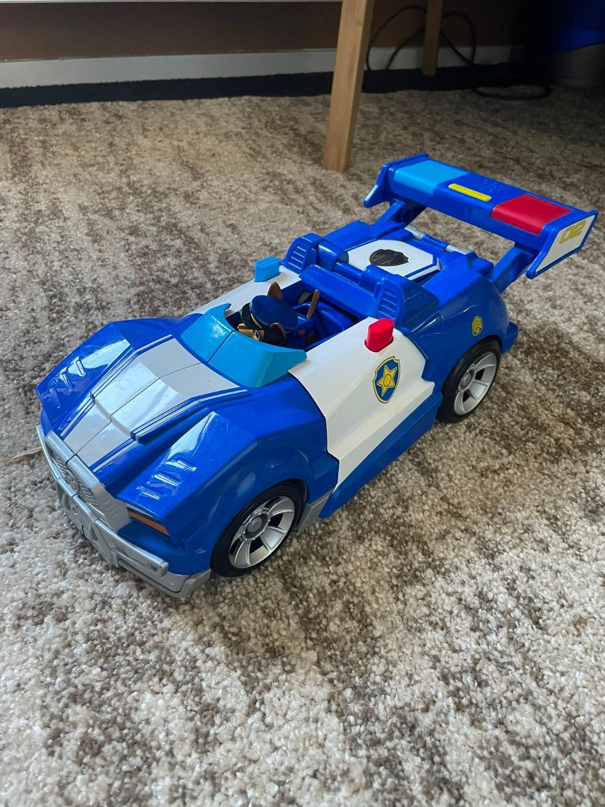 Racewagen Paw Patrol, Ophalen, Gebruikt