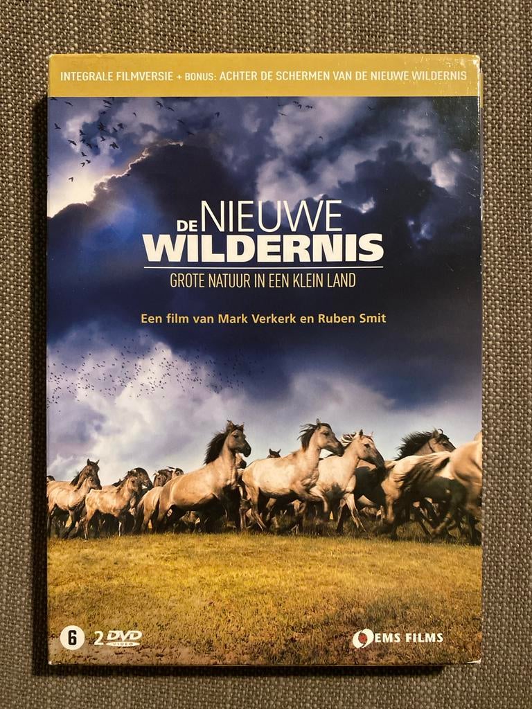 De Nieuwe Wildernis 2 dvd-box - Natuurfilm Nederland, Cd's en Dvd's, Dvd's | Documentaire en Educatief, Zo goed als nieuw, Natuur