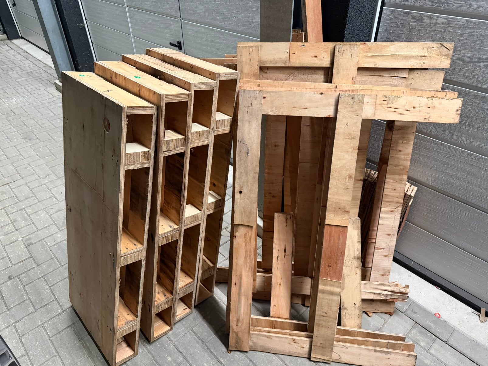 Resthout multiplex, Ophalen, Minder dan 25 mm, Zo goed als nieuw, 200 tot 250 cm