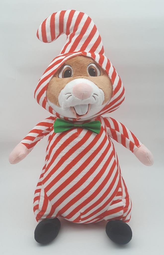 AH Kerst Hamster Zuurstok knuffel ca. 54cm !!! uit 2021, Albert Heijn, Overige typen, Ophalen of Verzenden, Zo goed als nieuw