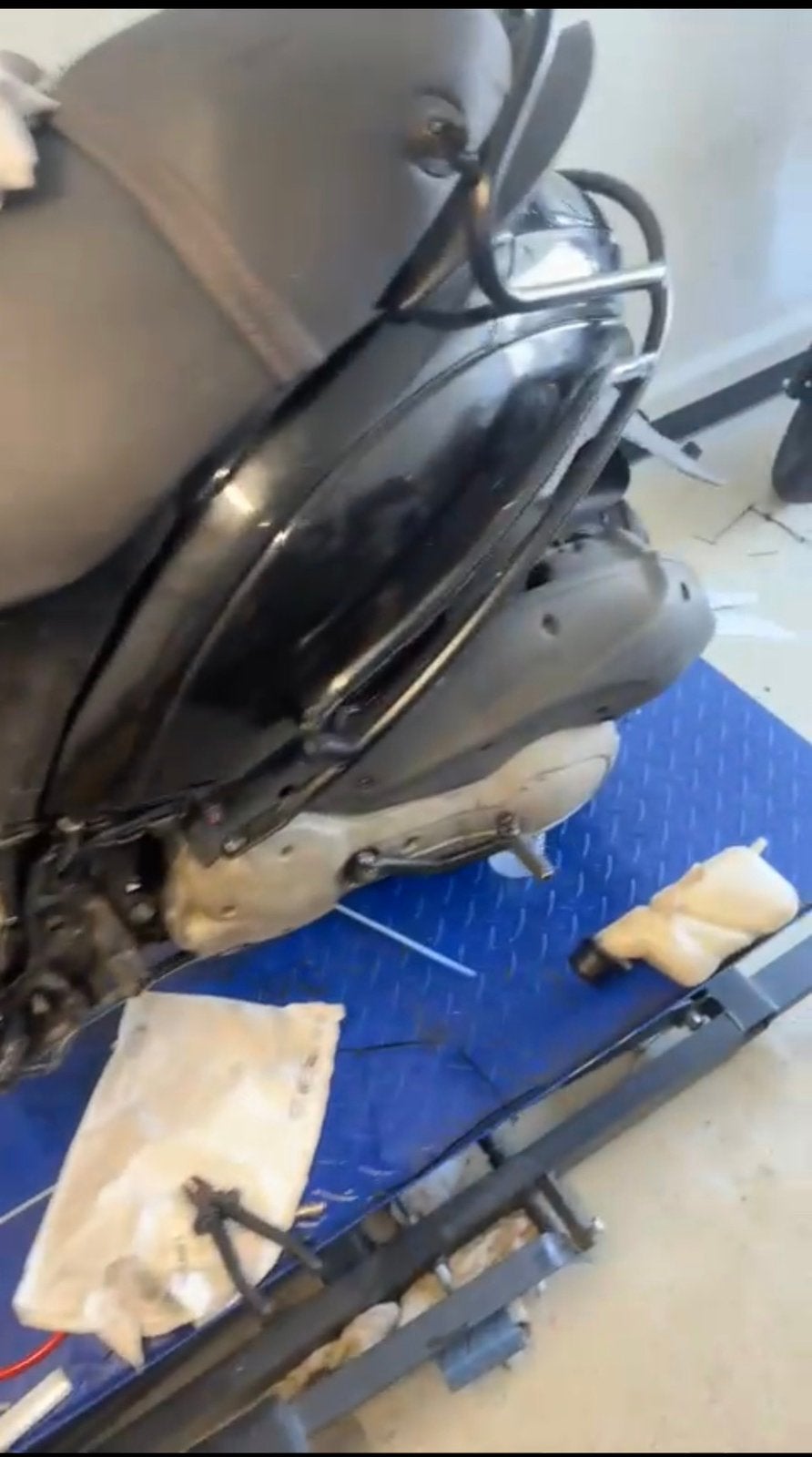 M08 dd blok plug and play tekoop/teruil, Fietsen en Brommers, Scooters | Piaggio, Ophalen, Zo goed als nieuw, Tweetakt, Overige modellen