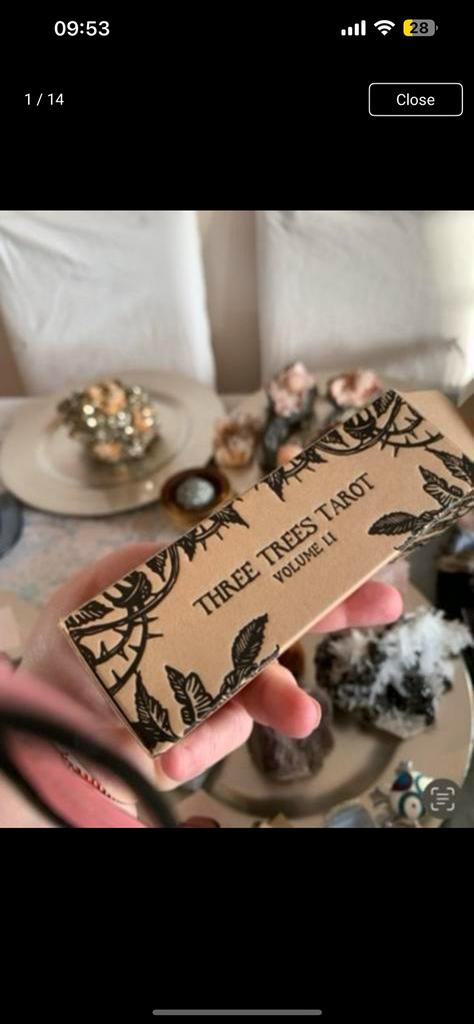 NEW- Oak, Ash & Thorn Tarot Deck Three Trees Tarot, Ophalen of Verzenden, Nieuw, Tarot of Kaarten leggen, Overige typen