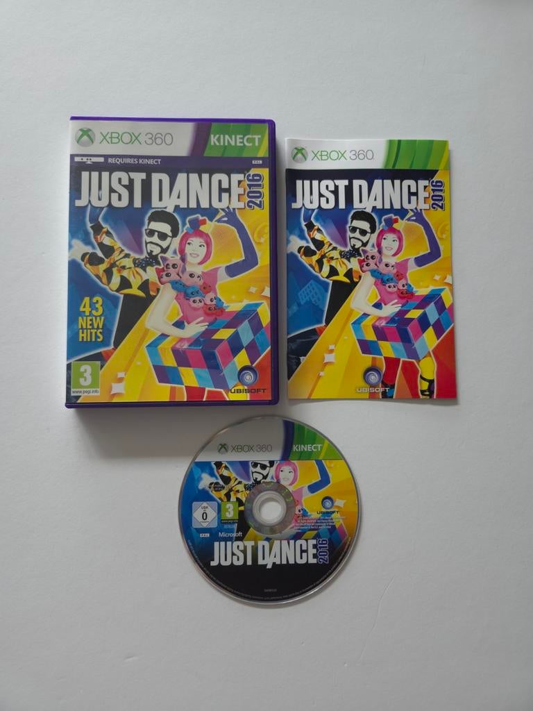 Xbox 360 - Just Dance 2016, Muziek, Ophalen of Verzenden, Zo goed als nieuw, 3 spelers of meer