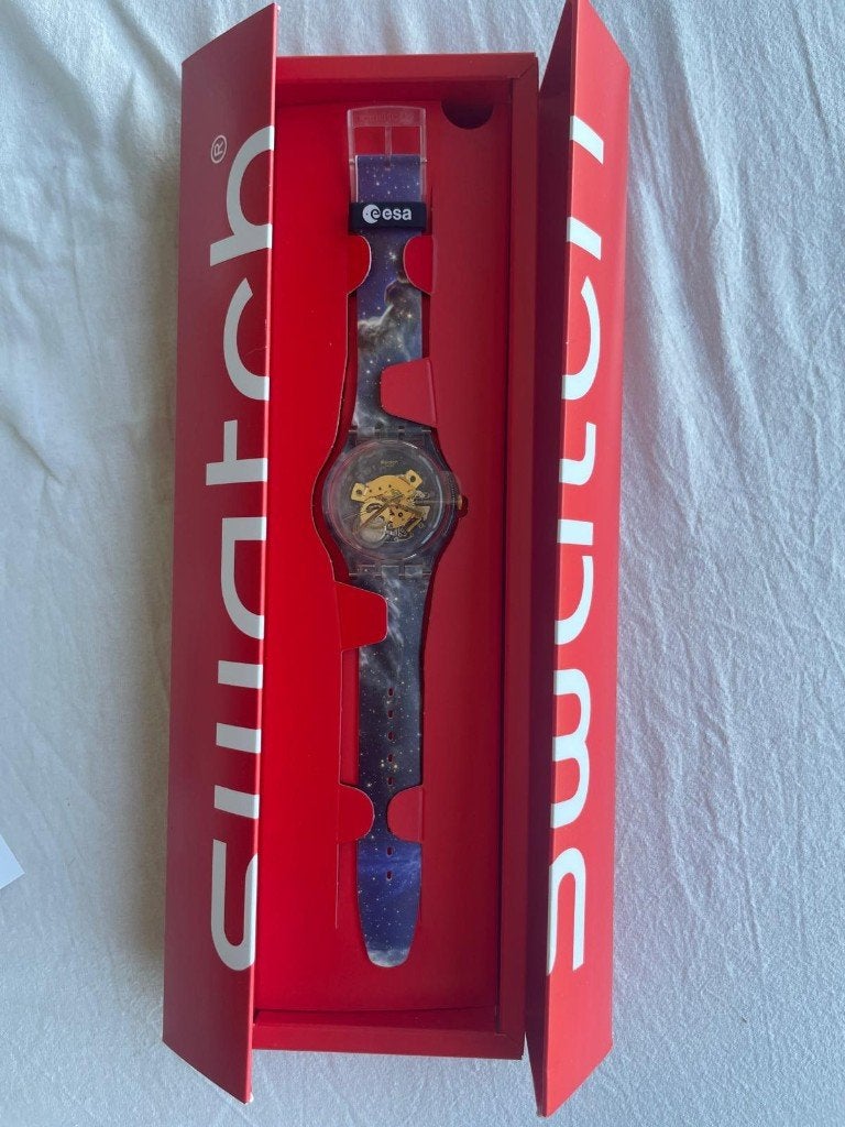Swatch SXY – ESA III, Ophalen, Kunststof, Polshorloge, Swatch