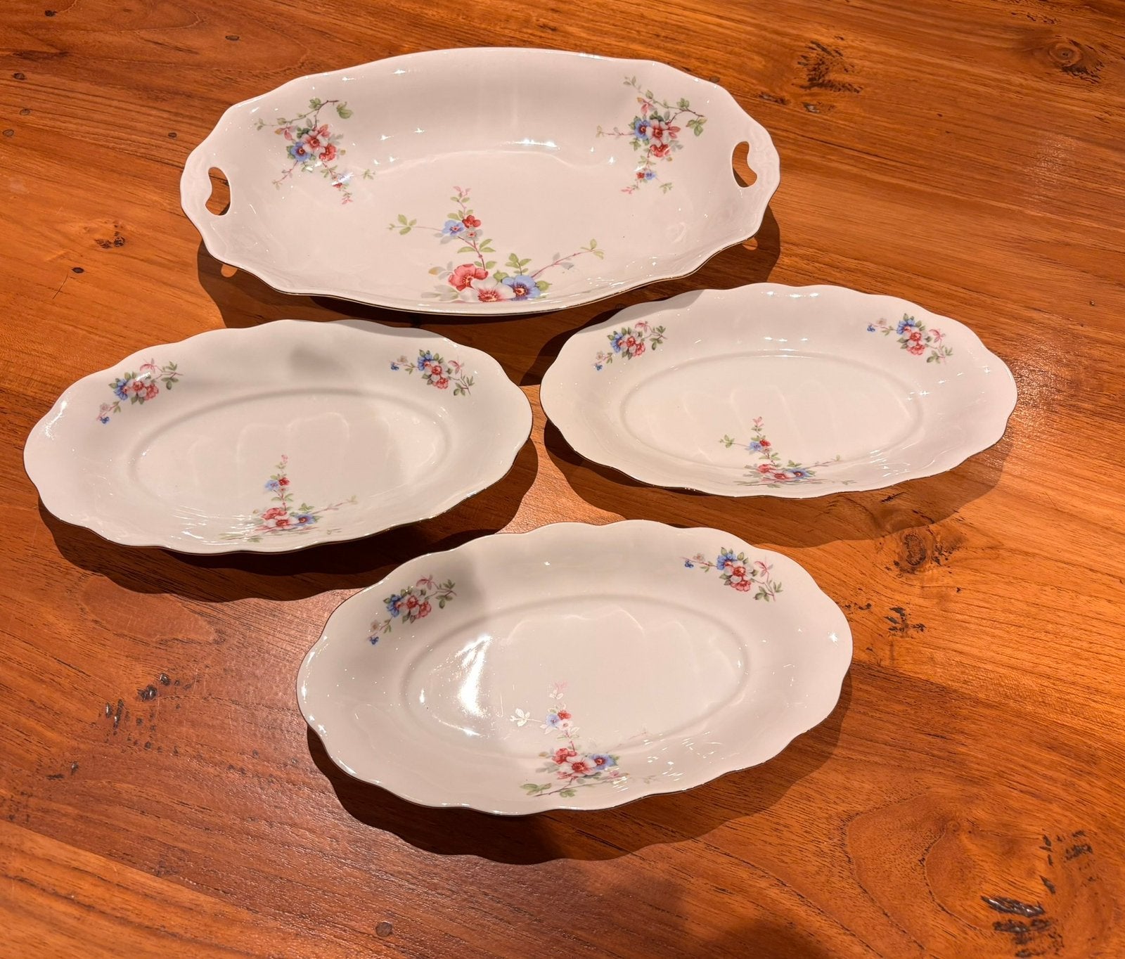 4 schalen van Koenigszeit, Ophalen of Verzenden