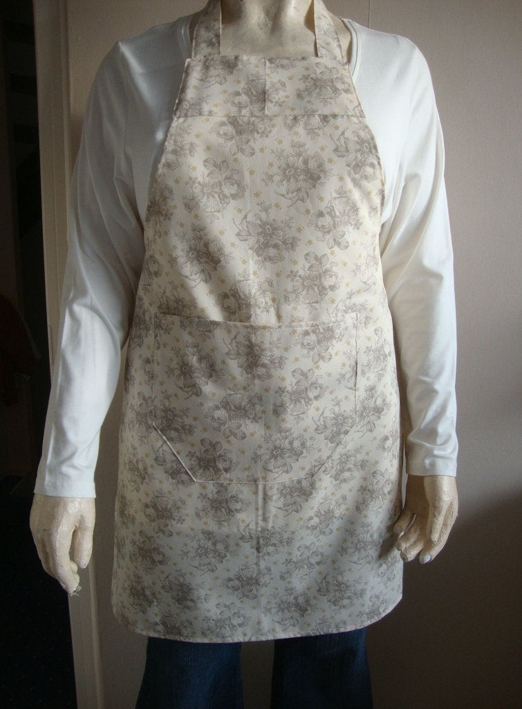 56.. nieuwe schort, Kleding | Dames, Ophalen of Verzenden, Nieuw, Blauw, Broek of Spijkerbroek