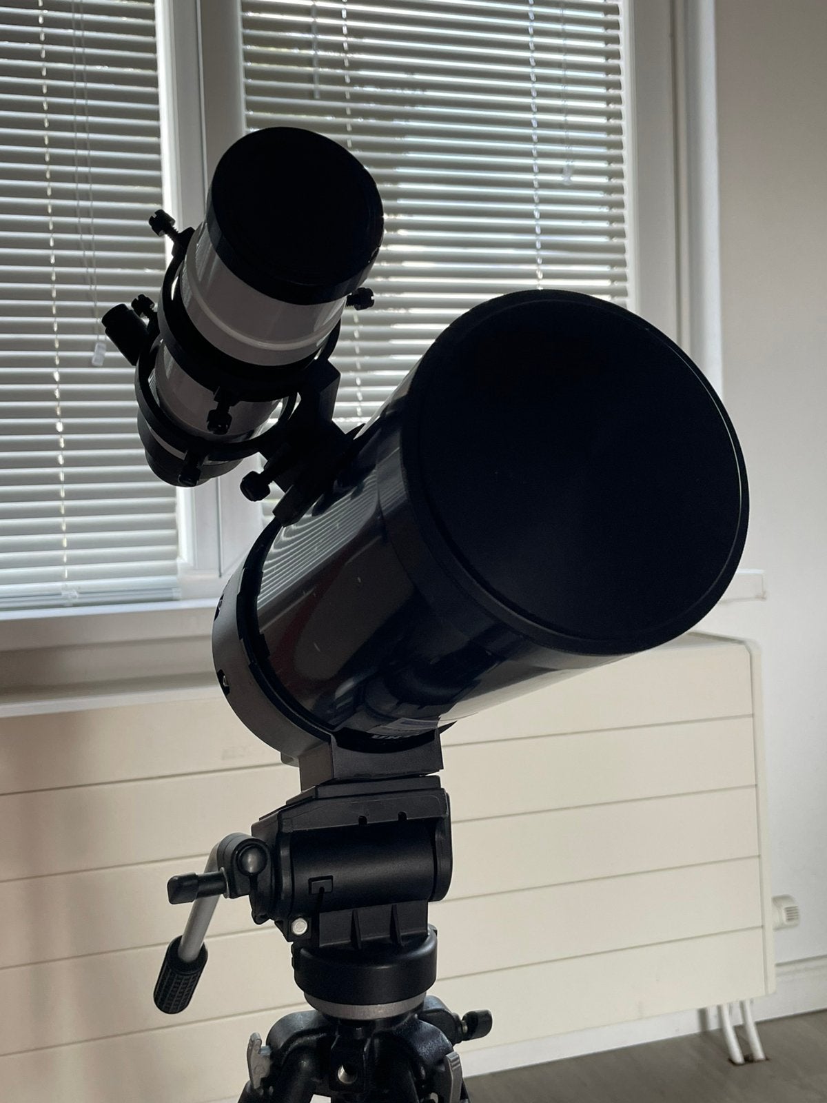Meade etx 105 and omegon ocular set aluminium case, Ophalen of Verzenden, Zo goed als nieuw, Lenzentelescoop (refractor)