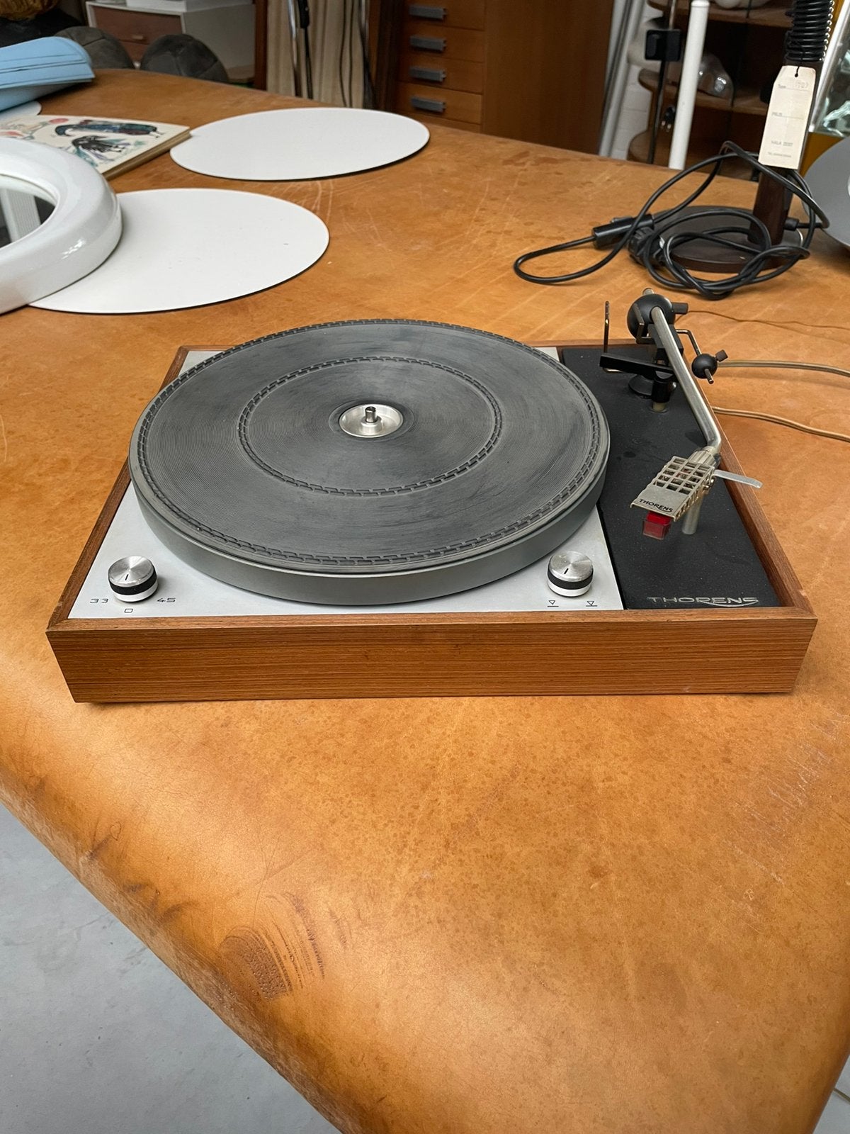 Thorens platenspeler, Gebruikt, Thorens, Platenspeler, Thorens