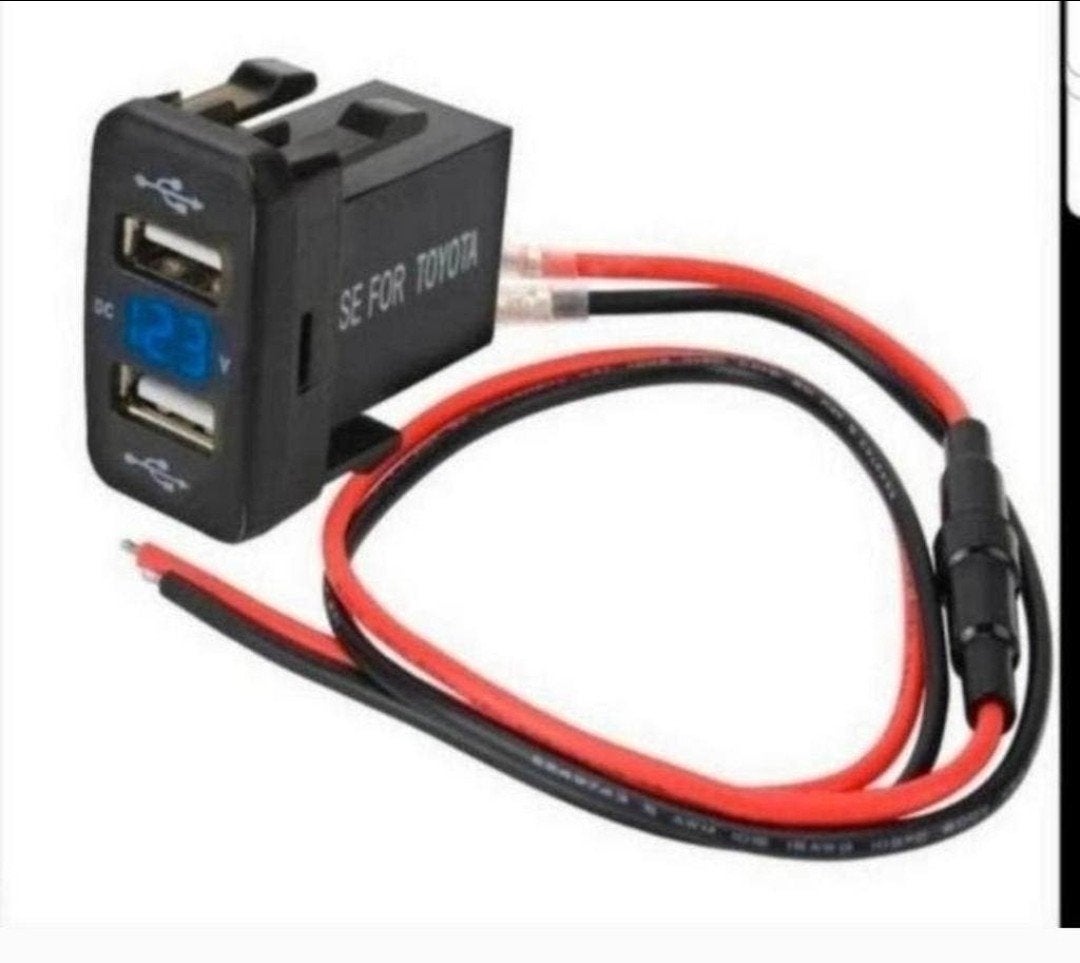 Voor Toyota 12 v 24 v Auto Dual USB Autolader Power €15,00, Ophalen of Verzenden, Nieuw