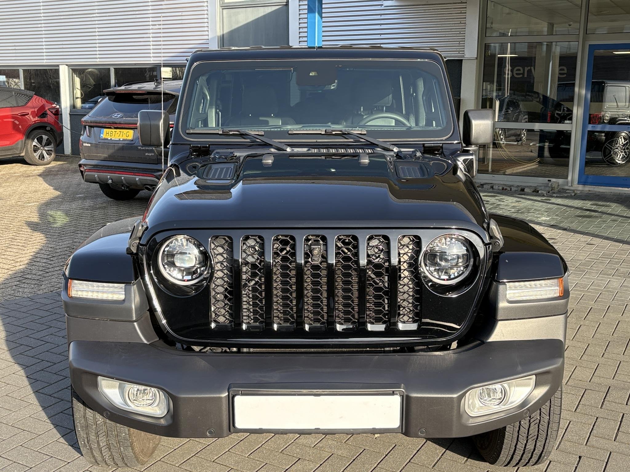Jeep Wrangler Unlimited 4xe 380pk Sahara PHEV | Leder | Stoe, Auto's, Jeep, Automaat, Automatische klimaatregeling, Euro 6, 4 cilinders