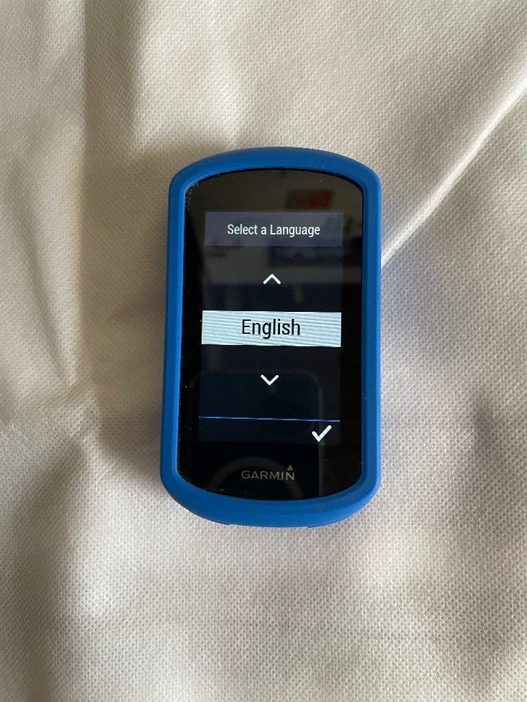 Garmin edge explorer, Ophalen, Gebruikt