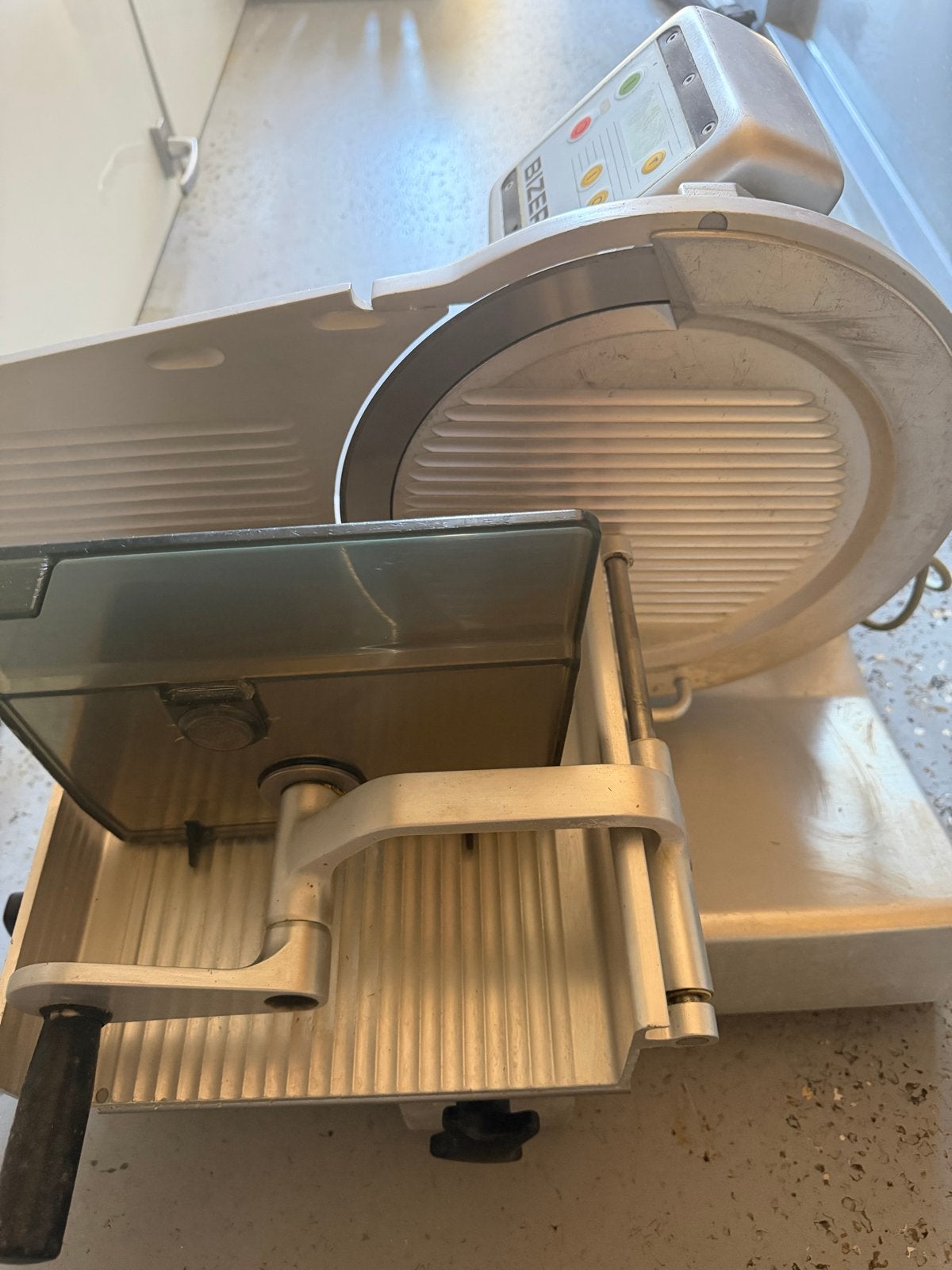 Bizerba VS12 Snijmachine - Professionele Vleessnijder, Ophalen of Verzenden, Gebruikt, Bakkerij en Slagerij