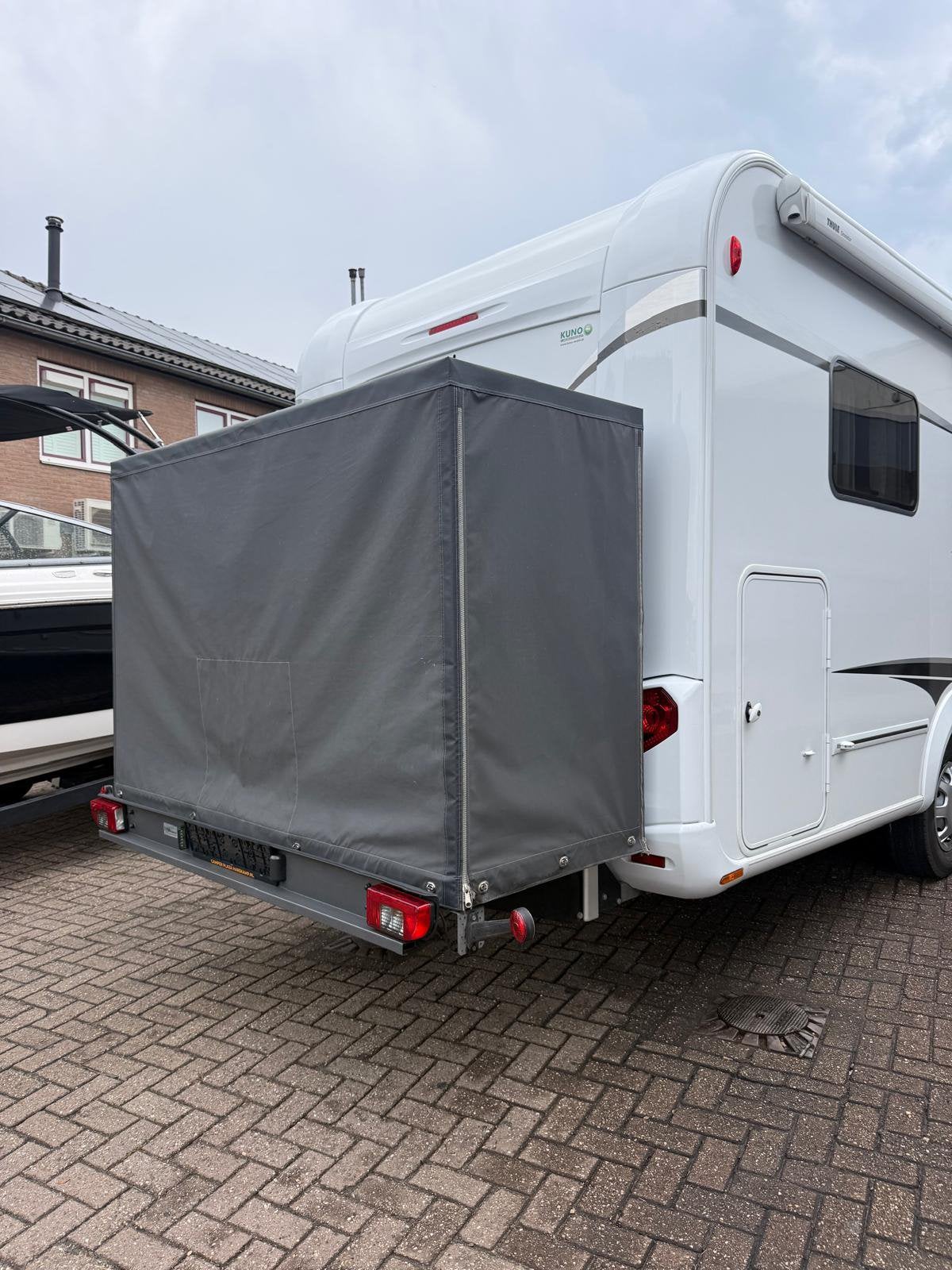SAWIKO BIKEY camperbox / fietsbox – compleet en netjes, Ophalen, Zo goed als nieuw