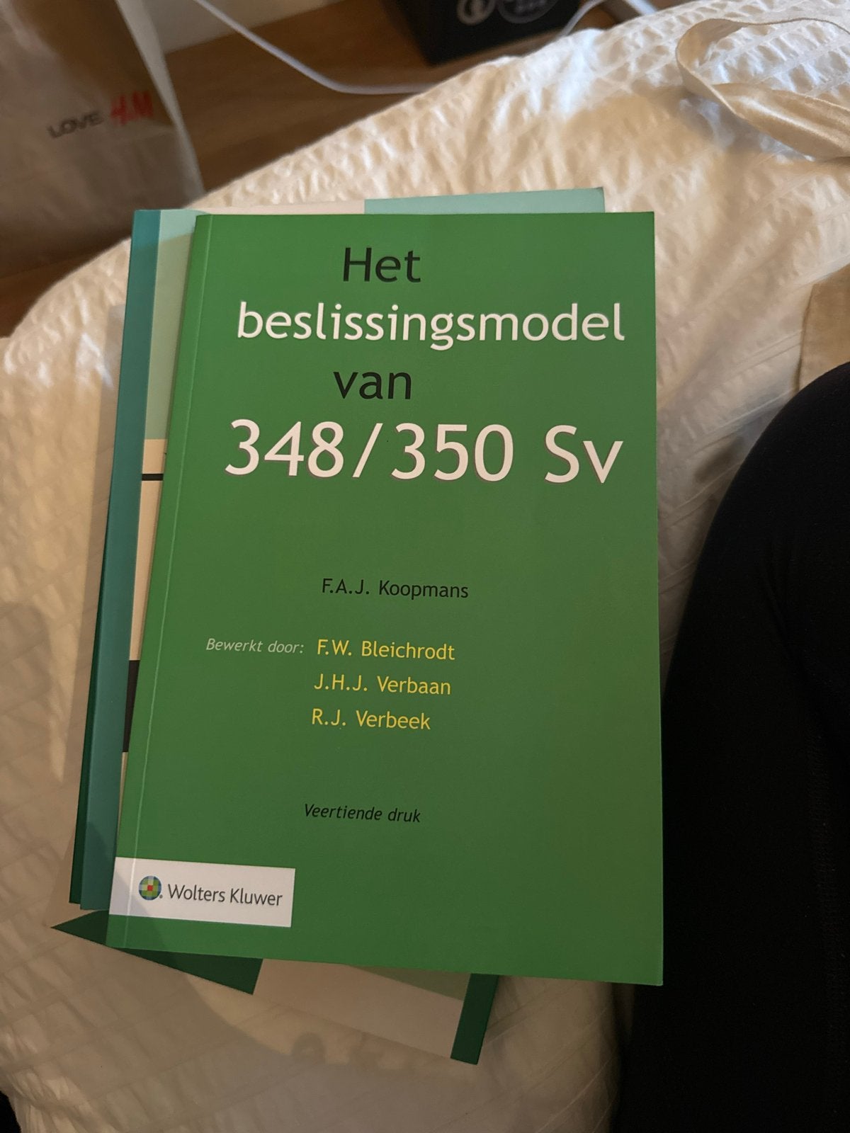 Het beslissingsmodel van 348/350 Sv - F.A.J. Koopmans, Ophalen of Verzenden, Gamma, Zo goed als nieuw, WO