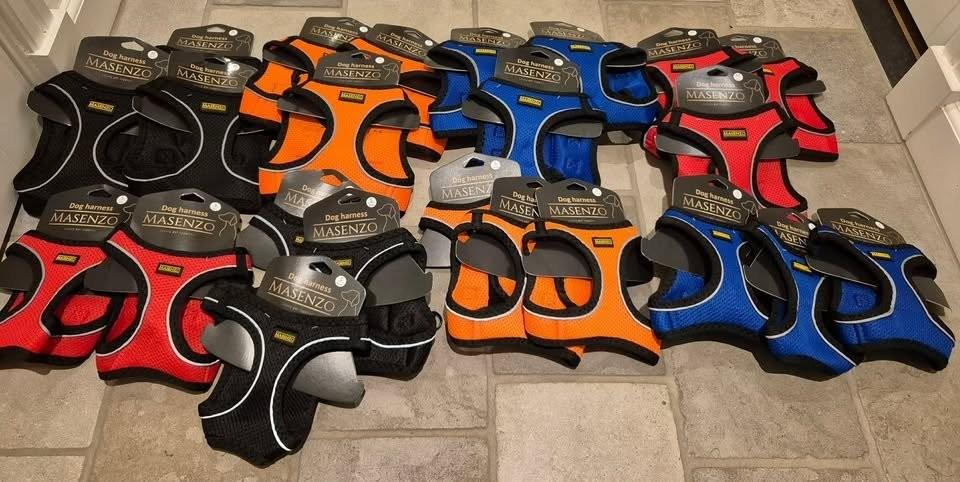 NIEUWE hondentuigjes tuigjes hond 24st y-tuigjes partij, Dieren en Toebehoren, Honden-accessoires, Ophalen of Verzenden, Nieuw