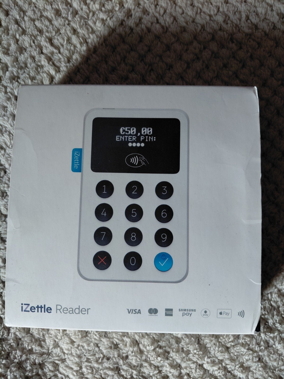 izettle reader, Ophalen of Verzenden, Detector, Sensor of Melder