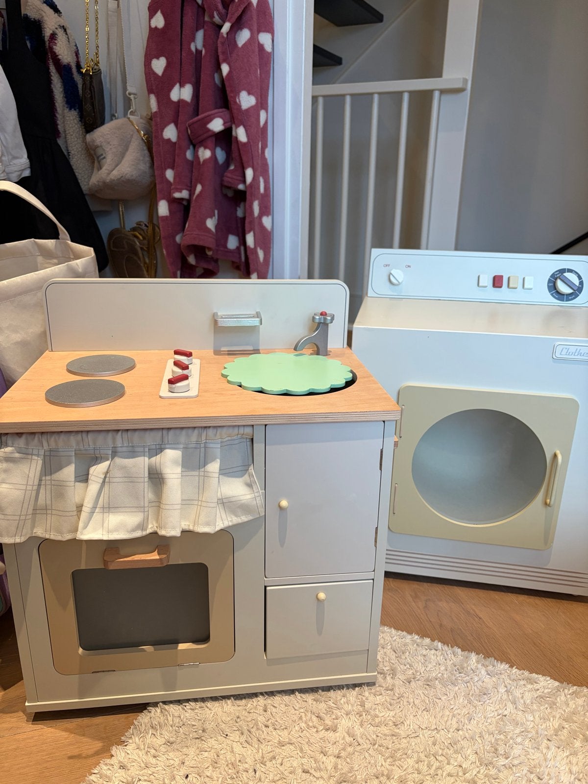 Set Speelkeuken van hout met mand vol! - Zara Home, Ophalen, Zo goed als nieuw, Meisje