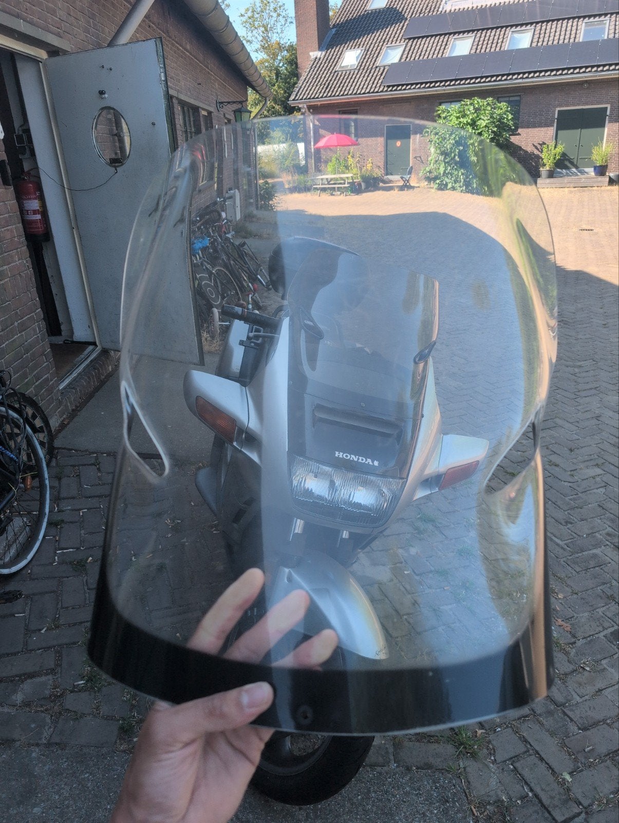 transparant Windscherm Honda ST1100 Pan European 50cm hoog, Ophalen of Verzenden, Gebruikt