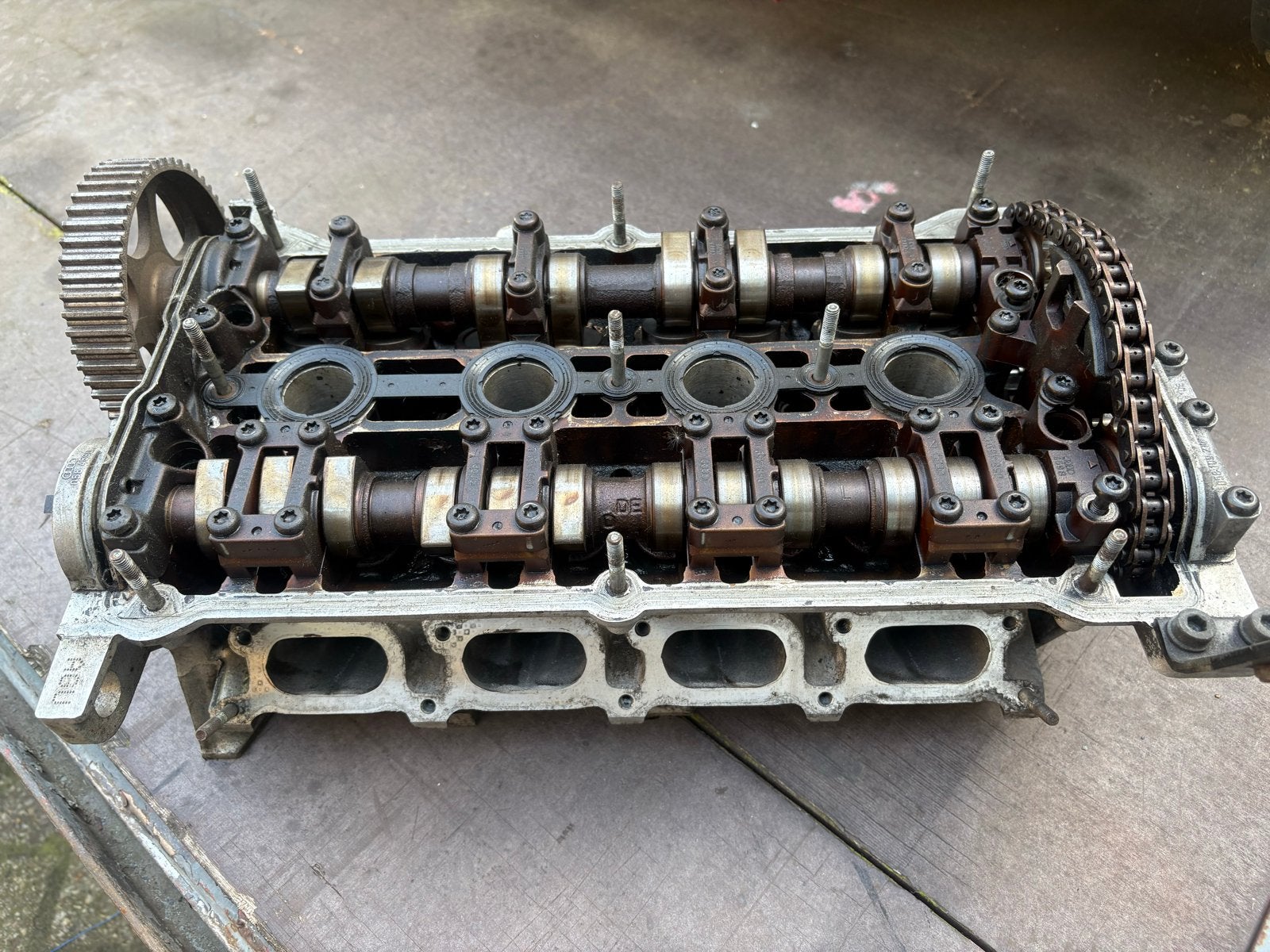 Cilinderkop Volkswagen 20vT AGU - Gebruikt, Ophalen of Verzenden, Gebruikt, Volkswagen