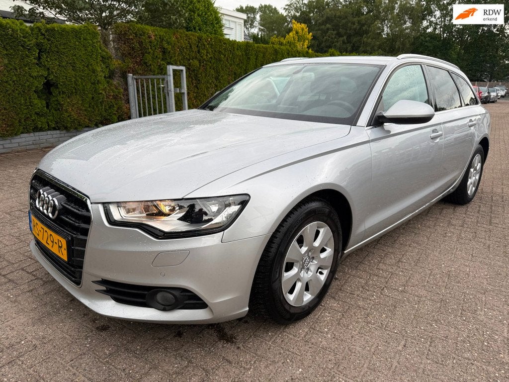 Audi A6 Avant 2.0 TDI Pro Line Plus ECC NAVI LEDER PDC TR.HA, Auto's, Audi, Voorwielaandrijving, Euro 5, Zwart, 4 cilinders