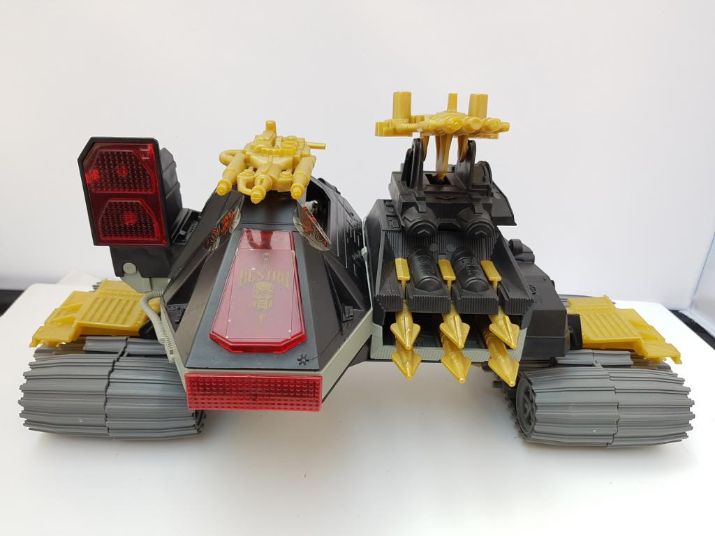 GI JOE - D.E.M.O.N. Wagen + Ferret & Decimator Figure, Verzamelen, Speelgoed, Ophalen of Verzenden, Zo goed als nieuw