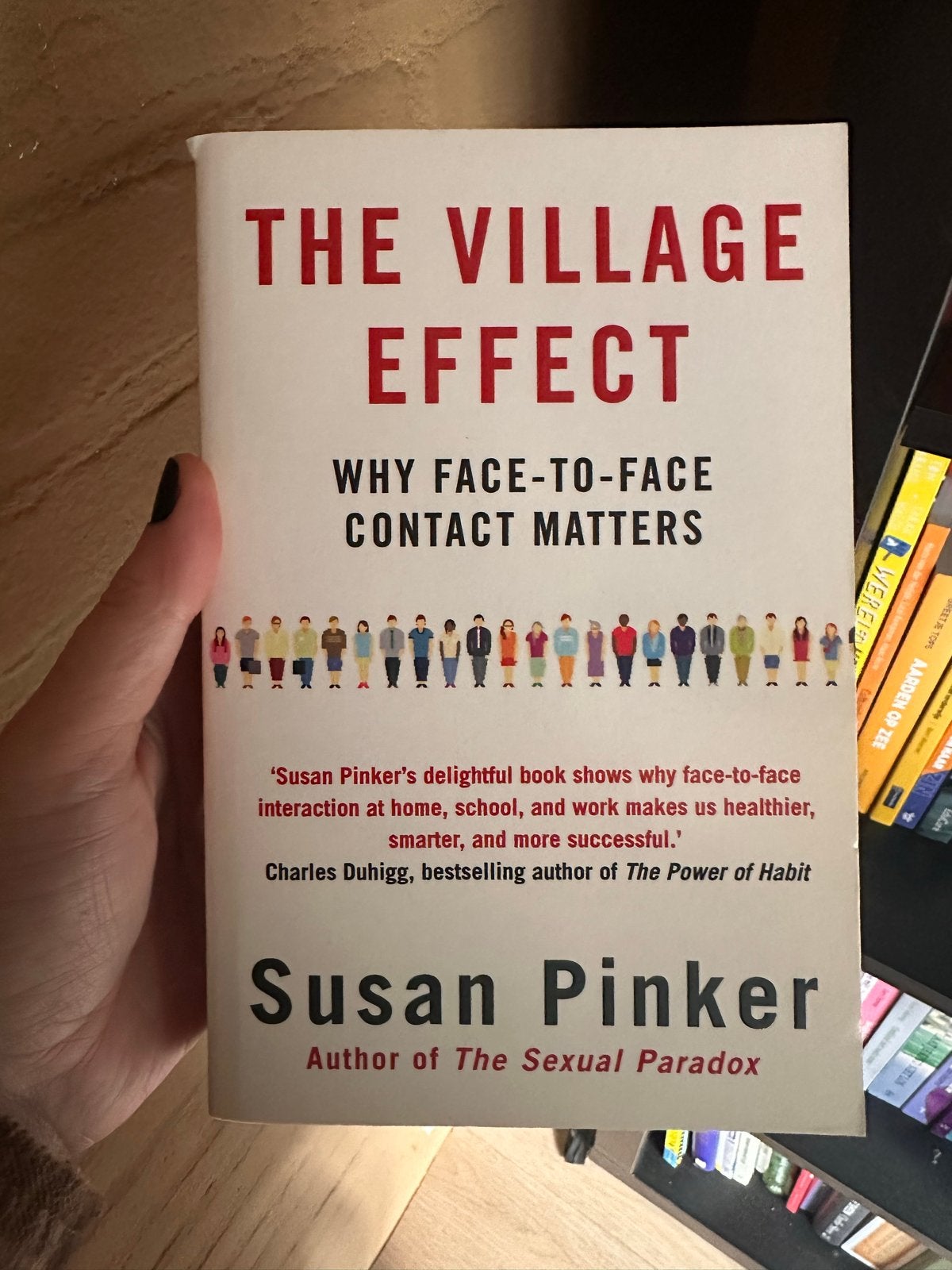 The Village Effect: Waarom face-to-face contact ertoe doet, Ophalen of Verzenden, Zo goed als nieuw, Overige