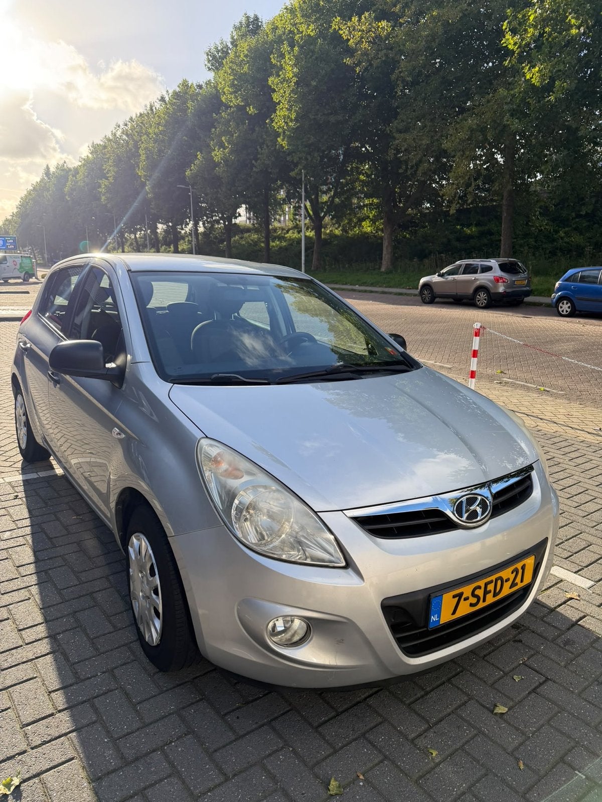 Hyundai i20 1.2 5-DRS 2012 Grijs, Auto's, 450 kg, 31 €/maand, 4 cilinders, Handgeschakeld