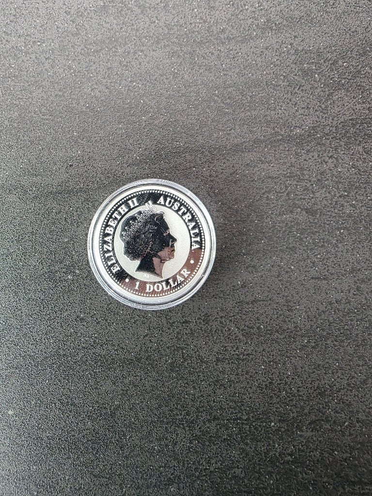 kookaburra 1999 1 oz, Ophalen of Verzenden, Losse munt, Zilver