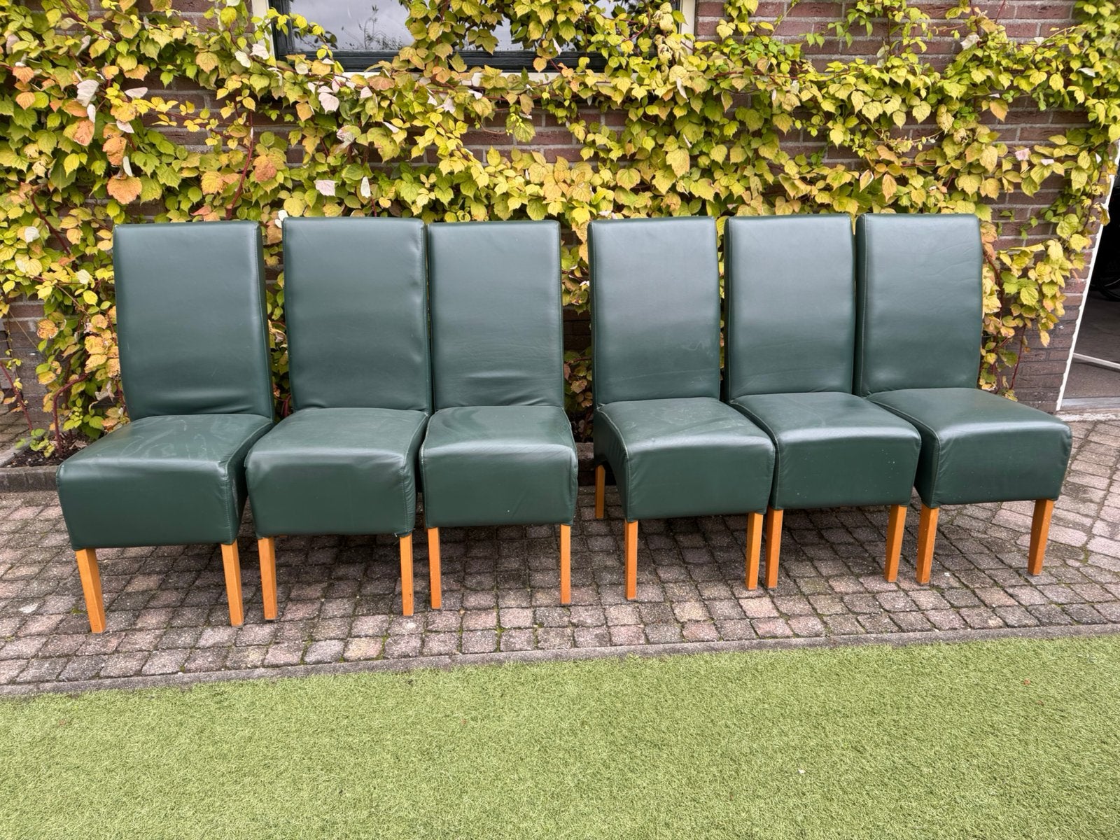 6 eetkamer stoelen gratis op te halen, Ophalen, Zo goed als nieuw, Vijf, Zes of meer stoelen