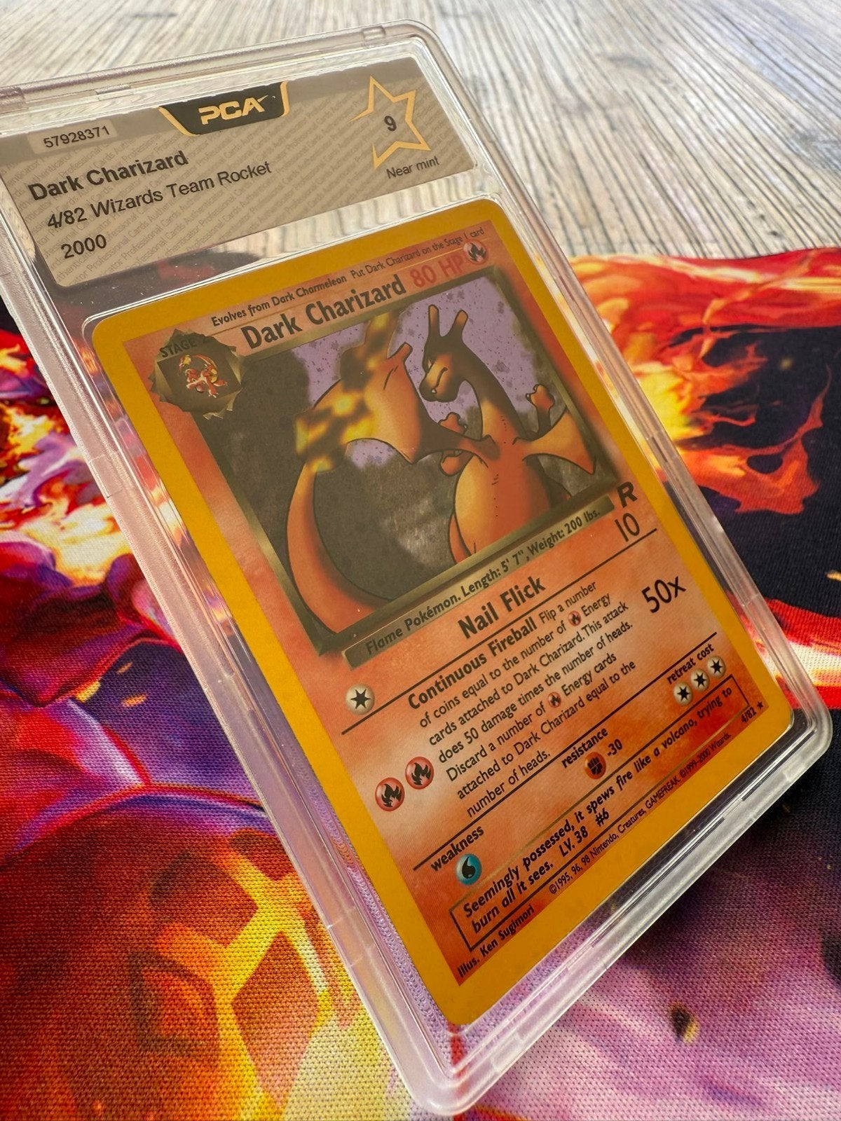 Pokémon Dark Charizard 4/82 – Team Rocket 2000 – PCA 9, Ophalen of Verzenden, Nieuw