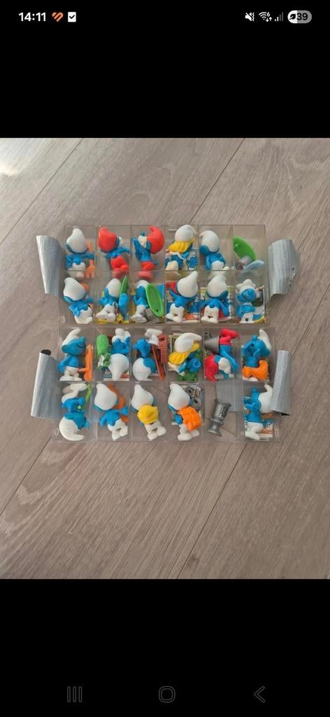 Smurfen verzameling, Verzamelen, Smurfen, Ophalen of Verzenden, Gebruikt, Verschillende Smurfen, Poppetje, Figuurtje of Knuffel