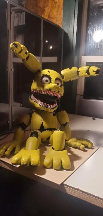 Life sized Plushtrap! Five nights at freddys FNAF, Ophalen of Verzenden, Nieuw, Film, Actiefiguur of Pop