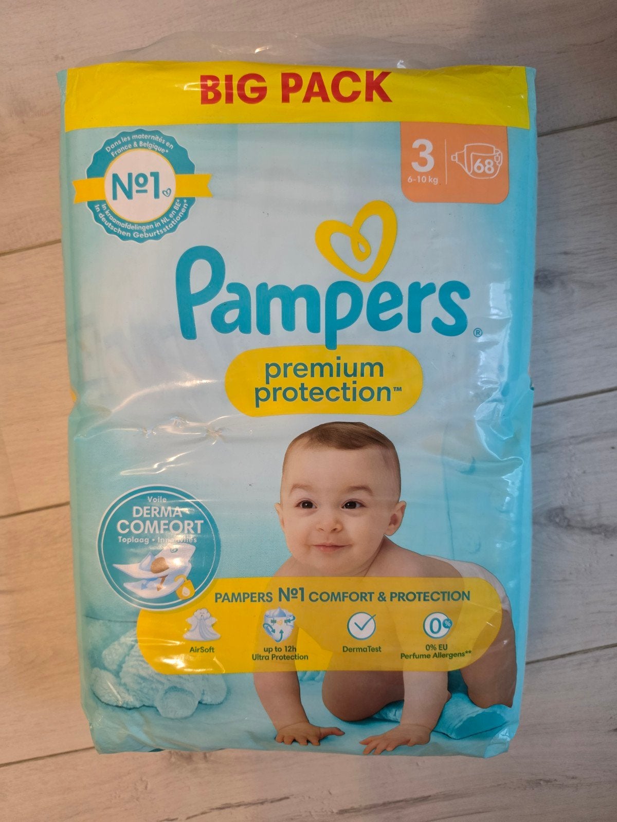 Pampers maat 3 68 stuks, Ophalen of Verzenden, Nieuw