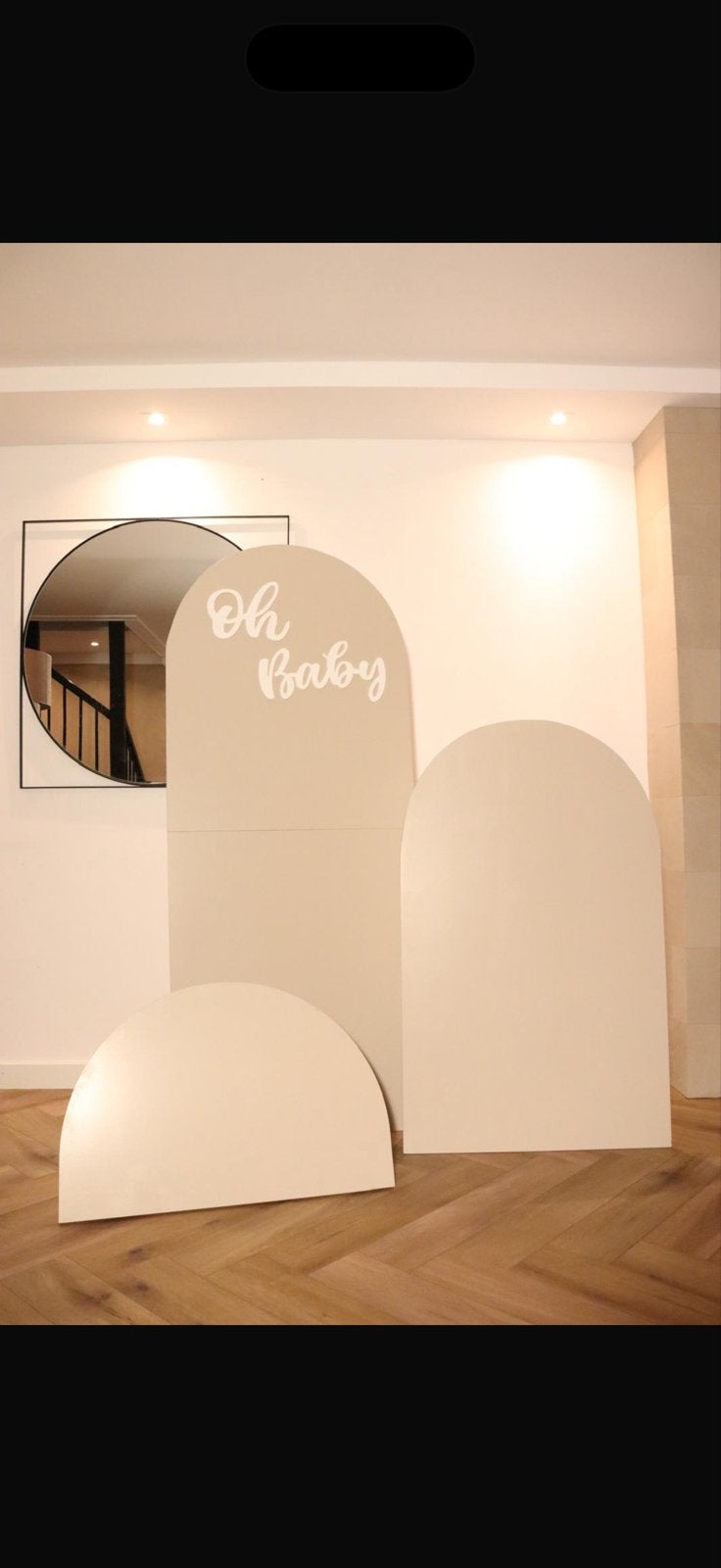 Te huur: Baby Shower / Gender Reveal Decoratie Set, Ophalen, Zo goed als nieuw, Versiering, Geboorte of Huwelijk